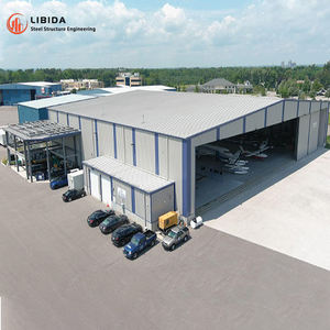 Nouveau préfabriqué <span class=keywords><strong>prix</strong></span> d'usine <span class=keywords><strong>Hangar</strong></span> d'avion en acier <span class=keywords><strong>Hangar</strong></span> bâtiment en acier à vendre - Product Image 3