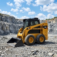 Direkt vom Hersteller: Beliebter Mini-Kompaktlader, Klein, Flexibel, Langlebig, Baumaschine, Gabelstapler, für Landwirtschaftliche Nutzung