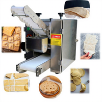 Petite machine à emballer les boulettes de bonne qualité Machine à fabriquer les chapatis pour petites entreprises Machine Rumali Roti