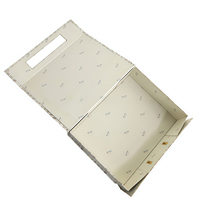 Nouvelle boîte cadeau au design personnalisé avec poignée boîte d'emballage en carton rigide créative sac à main mignon recyclé