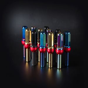 น็อตล้อ Getitall M14x1.5 28 มม. สีทองโครเมียม สำหรับรถยนต์เยอรมัน - Product Image 2