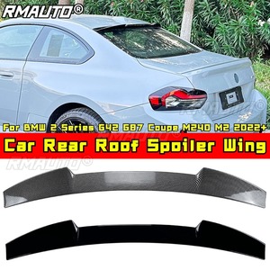 สปอยเลอร์หลังคาหลัง สำหรับ BMW ซีรีส์ 2 G42 G87 คูเป้ M240 M2 ปี 2022+ อุปกรณ์ตกแต่งรถยนต์ - Product Image 1