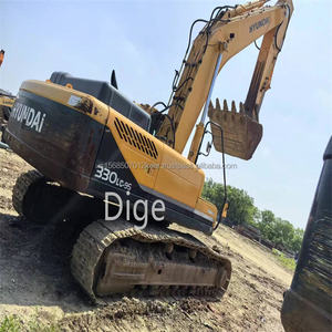 Hyundai 330 Excavadora hidráulica Hyundai 330LC-9 Excavadora sobre orugas Hyundai Digger usada de alta calidad - Product Image 3
