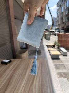 Eco Friendly Recyclable Handmade Elegant Paper Rectangle Jewelry Packaging Display <b>Box</b> Tassel Detail Custom Color Size Customer - Product Image 3