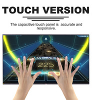 21.5Inch FHD POG Gaming Monitor Multi Pcap Touch IPS LCD Screen Monitor USB RS232 Protocol Compatible Video Game Machine Monitor