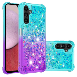 Funda protectora líquida con gradiente de purpurina para teléfono móvil, para Samsung galaxy s23 plus/<span class=keywords><strong>A14</strong></span> <span class=keywords><strong>5g</strong></span>/Z flip 3/4 - Product Image 2