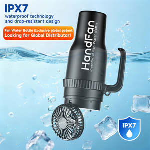 Borraccia Termica in Acciaio Inossidabile con Ventilatore e Power Bank Integrato, Rosa, 32 Oz, con Sacca Idratazione - Product Image 5