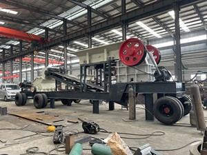 Nhà sản xuất của Hot Bán điện thoại di động trạm nghiền 100 tấn/giờ lốp di động máy nghiền hàm dây chuyền sản xuất - Product Image 6