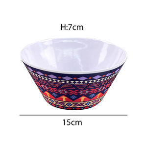 Cuenco de sopa <span class=keywords><strong>Mizo</strong></span> de melamina, cuencos redondos de plástico de estilo nórdico personalizados de 6 "para sopa de ensalada - Product Image 6