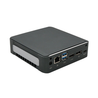 EGLOBAL CPU Intel Pentium Gold 5405U Dual Cores Four Threads 2xDDR4 Max 64 Gb 6usb + 3Display Port 4K Portable Mini Pc Win8.1/10