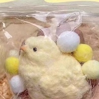 Jouet Squishy Poulet Moelleux en Caoutchouc Doux au Toucher, Anti-Stress, Décoration Maison pour 14 ans et plus