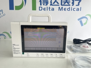 Moniteur de fréquence cardiaque fœtale DMJH05 au meilleur prix pour grossesses simple ou jumelle, équipement d'obstétrique et de gynécologie, moniteur vétérinaire - Product Image 1