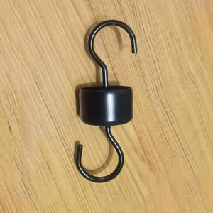 TJ-038 Clothing Organizer Hanging <b>Hook</b> Type Stainless Steel Rectangular <b>Outdoor</b> Use Neatening Storage Accessory Set - Product Image 2