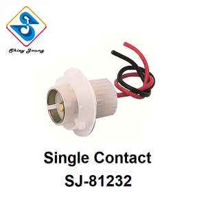 Đôi liên hệ với ổ cắm với mặt đất dây 2 pin tự động kết nối 1034 1154 1157 bóng đèn xe đèn ổ cắm - Product Image 5