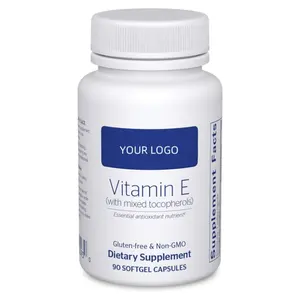 비타민 E | 세포 호흡과 심혈관 건강을 지원하는 항산화 보충제 * | 90 Softgel 캡슐