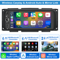 Estéreo para Auto Android de 7 Pulgadas para Dodge Chrysler Jeep 2002-2005, CarPlay Inalámbrico, Android Auto, DSP, GPS, Navegación, WiFi, BT