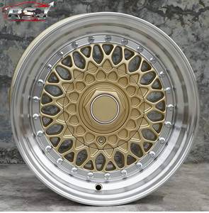 Jantes de voiture en alliage léger RSJ 14 15 16 17 18 19 pouces <span class=keywords><strong>4x100</strong></span>/114.3 5x100/112/120 4 5 trous à déport profond BB Sport - Product Image 1