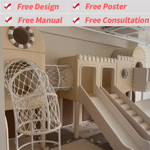 Top-Notch Reliable Indoor Playground Soft Play Equipment Set for Kids Commercial Children's Playground with Slide and Ball Pool - Product Image 2