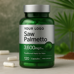 Gergaji kekuatan tinggi <span class=keywords><strong>Palmetto</strong></span> 3600mg kapsul antioksidan untuk pria & dewasa Formula Herbal tradisional GMP bersertifikat - Product Image 2