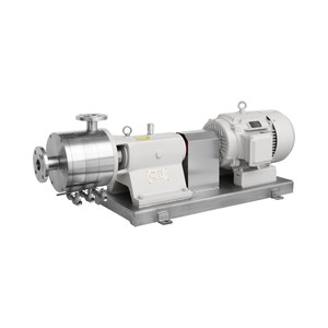ปั๊มผสมอิมัลซิไฟเออร์ SUS316L ประสิทธิภาพสูง สำหรับการผสมสารเคมีในเภสัชกรรม เครื่องผสมแบบโฮโมจีไนเซอร์แบบขั้นตอนเดียว HEX1-140 โครงสร้างแบบขั้นตอนเดียว Sa - Product Image 2
