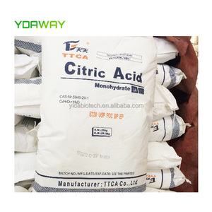 Sal de limón anhidra/monohidratada, ácido cítrico, grado alimenticio, venta al por mayor - Product Image 1