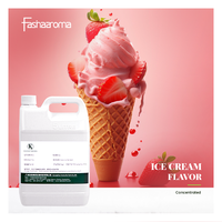Essence de crème glacée à saveur de cerise originale utilisée pour fabriquer de la crème glacée et des boissons essence alimentaire huile de parfum en vrac sûre et saine