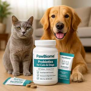 Friandises pour chats probiotiques OEM, hypoallergéniques, huile de poisson naturelle, vitamine, soutien immunitaire, santé digestive, sans céréales, bouchées molles en bouteilles - Product Image 1