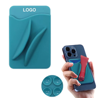 Ventouse en silicone personnalisée pour rouge à lèvres brillant à lèvres pochette pour téléphone carte de crédit pochette en silicone baume à lèvres glaçure porte-carte