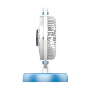 Ventilador USB Recargable con Luz LED, Ventilador de Escritorio Innovador con Diseño de <span class=keywords><strong>Planeta</strong></span> Espacial para Coche, Uso en Exteriores y en el Hogar - Product Image 2