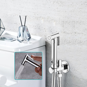 Brass Copper Brushed Gunmetal Hand <strong>Bidet</strong> Shower with Gun Grey Color Wall Water Supply Shower Holder - Product Image 2