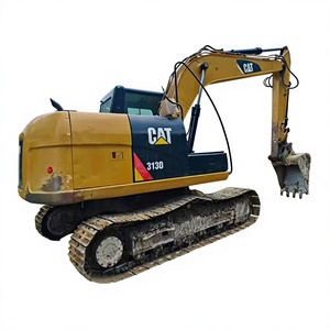 รถขุดไฮดรอลิกมือสองทรงพลัง รุ่น CAT 313D น้ำหนักใช้งาน 13 ตัน พร้อมมอเตอร์ปั๊ม สำหรับงานก่อสร้างและเหมืองแร่ - Product Image 1