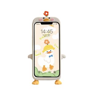 Funda de silicona completa para teléfono con diseño de pato y flores, compatible con nova9, modelo 40/30 pro <span class=keywords><strong>p50</strong></span>, estilo caricatura. - Product Image 5