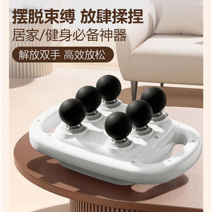 Six Head Massage Gun Professional Grade Full Body Muscle Relaxation Vibration Massager For Home Fitness With Brushless Motor 12 - Product Image 2