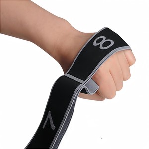 CZFIT - Cinturón de Yoga Personalizado con Correa de Tracción, Bandas de Resistencia Digitales, Cinturón de Estiramiento para Pilates, 10 Lazos - Product Image 3