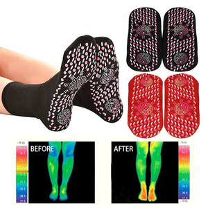 Logo personnalisé <span class=keywords><strong>Chaussettes</strong></span> chauffantes en <span class=keywords><strong>tourmaline</strong></span> auto-chauffantes pour les pieds <span class=keywords><strong>Chaussettes</strong></span> d'extérieur anti-gel pour les soins des pieds - Product Image 6