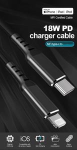 <span class=keywords><strong>Cable</strong></span> de Carga Rápida Tipo C a <span class=keywords><strong>Lightning</strong></span> con Certificación MFi, 27W PD, 12V 2.25A, Transferencia de Datos a 480Mbps, Chip <span class=keywords><strong>Original</strong></span> para <span class=keywords><strong>Apple</strong></span> iPhone 12 Pro Max - Product Image 5