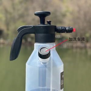 Pulverizador de Espuma Fx de 2000 ml, Limpiador de Autos a Presión de Aire, Operación Manual para Detallado de Vehículos - Product Image 2
