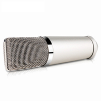 Micrófono de Condensador Omnidireccional Profesional Ui87 en Oferta, Micrófono de Metal con Cancelación de Ruido para Grabación en Estudio, Soporte de Escritorio
