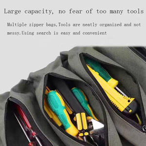 Sac à outils en tissu Oxford, sac à outils de voiture, sac multifonctionnel pour électricien, sac à outils de quincaillerie, vente en gros d'usine - Product Image 3