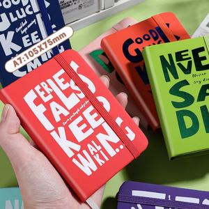 Libretas Mini Bonitas de PU con Correa Elástica y Logotipo Personalizado al por Mayor para Estudiantes, Libreta Pequeña, Diario Digital, Libreta de Bolsillo - Product Image 4
