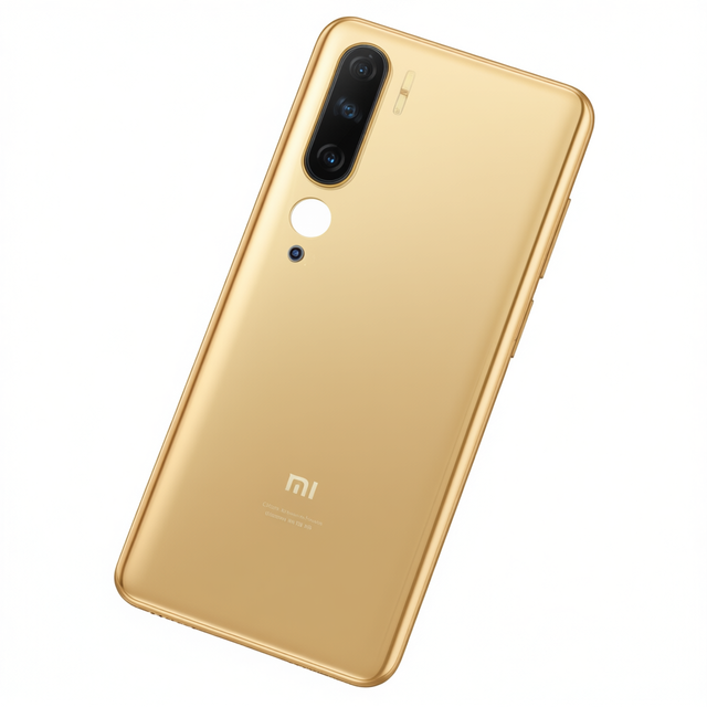 Gold Color Shockproof TPU+PC Back Cover for Mi 10 5G Mobile Phone Cases Without Holder No Special Craft