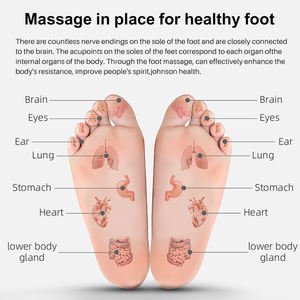 वायरलेस एर्गोनोमिक डिजाइन सिम्युलेटेड टैपिंग पैट टैपिंग टैपिंग पैग मालिश प्रभावी ढंग से बढ़ावा देने के लिए सभी पैरों के आकार के लिए पैर मालिश - Product Image 4