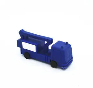 China Fabriek Maken Sprinkling Truck Vorm Usb Stick Goedkope Hoge Kwaliteit 16Gb Cartoon Ash Auto Vorm Usb Flash Drive