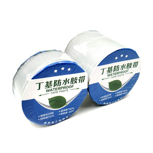 Butyl Waterproof Tape 1mm Thick For Roof Leak Repair And Sealing Building Aluminum Foil Self Adhesive Roll Material - Product Image 2