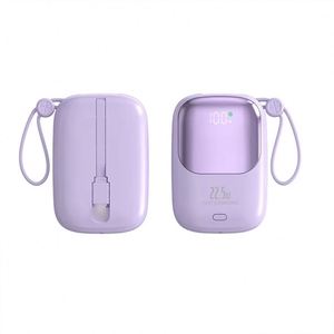 Mini Portable Pocket Power Bank With 20W Usb-<b>C</b> Output Pd 22.5W Fast <b>Charging</b> Led Display Colorful 10000Mah Powerbank - Product Image 2