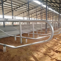 Panneaux de clôture portables en métal robuste pour enclos à bétail, ferme, chevaux, vente en gros
