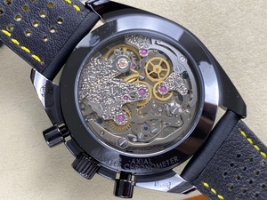 Reloj Mecánico de Buceo de Lujo, de la Mejor Calidad, Resistente al Agua, 44 mm, Fábrica BLS, Movimiento Manual, Cerámica Negra, Cronógrafo, Esqueleto - Product Image 5