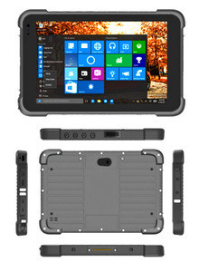 Cheapest HiDON 8 inch <span class=keywords><strong>Windows</strong></span> <span class=keywords><strong>10</strong></span> <span class=keywords><strong>pro</strong></span> GNSS chip F9P rugged 4+64G U-blox NEO-7 NFC tablet Barcode pad with 800nits industrial pc - Product Image 1