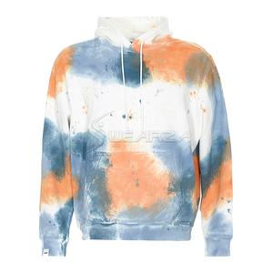 Sudaderas con capucha de gran tamaño con logotipo personalizado unisex, jersey en blanco de talla grande con tinte de corbata, suministradas por un proveedor de alta calidad - Product Image 1