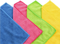 Serviette en Microfibre Personnalisable avec Logo, Absorbante et Séchage Rapide, pour Vitres, Cuisine, Verres et Lavage de Voiture